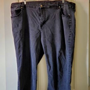 Lane Bryant Black Jean Capri